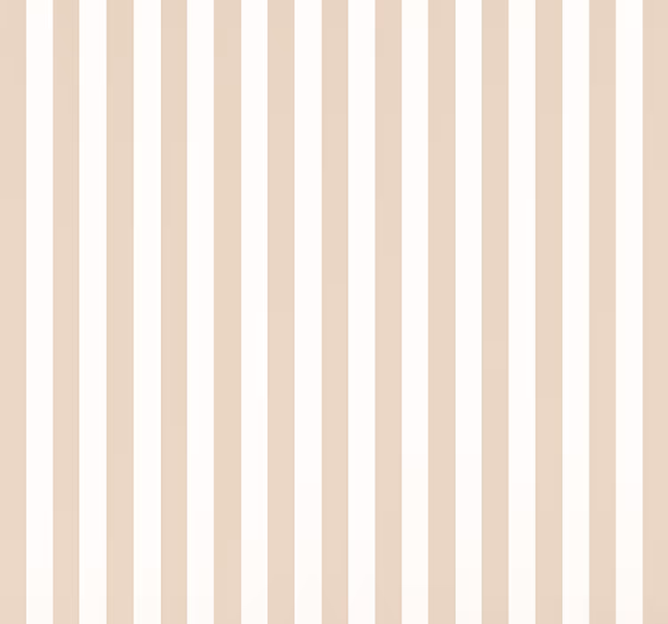 Papier peint salon rayé beige - TenStickers