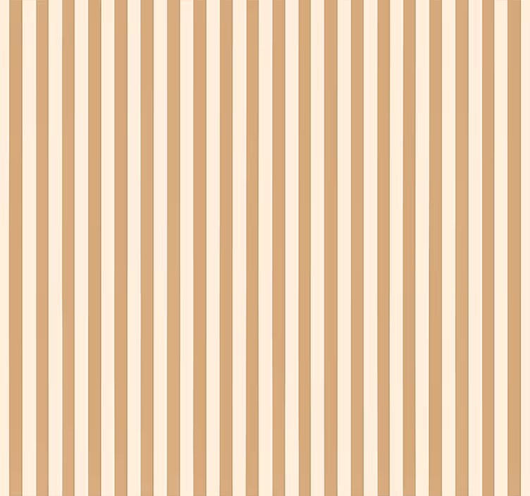 Papier peint salon rayures vintage beige - TenStickers