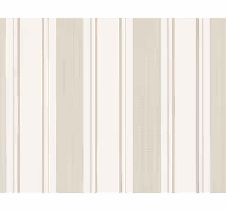 Papier peint salon motif rayé neutre - TenStickers