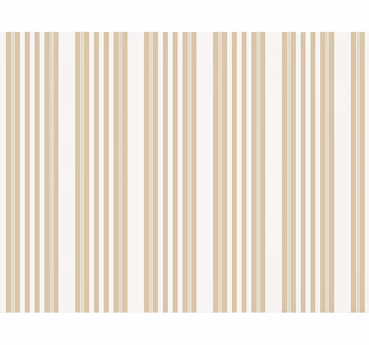 Papier peint salon motif rayé beige vega - TenStickers