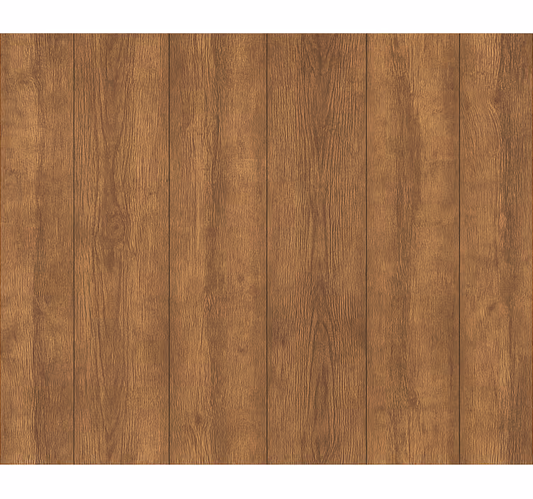 Papier peint bois planche en noyer rustique - TenStickers