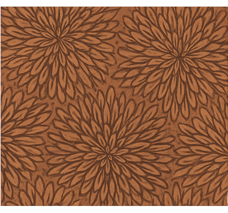 Papier peint bois Éclat moderne de corail - TenStickers