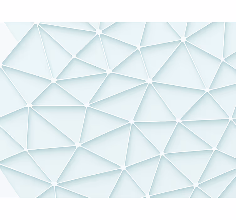 Papier peint salon design triangulaire abstrait - TenStickers