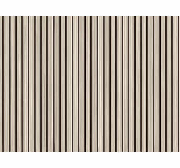 Papier peint salon bois beige et noir - TenStickers