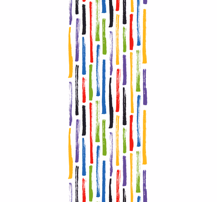 Papier peint chambre adulte motif coloré - TenStickers