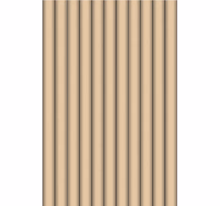 Papier peint chambre adulte motif tube brun minimaliste - TenStickers