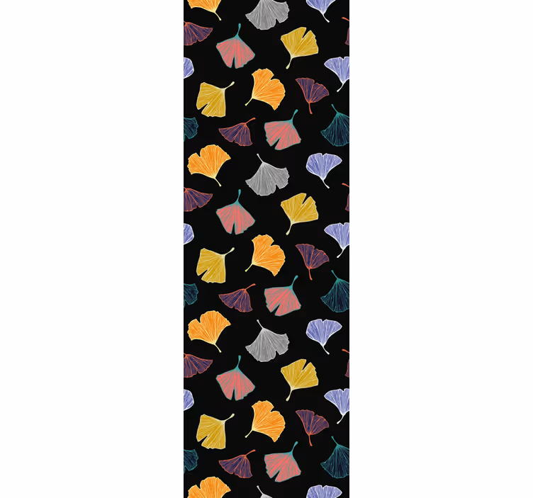 Papier peint chambre feuille de ginkgo caltero - TenStickers