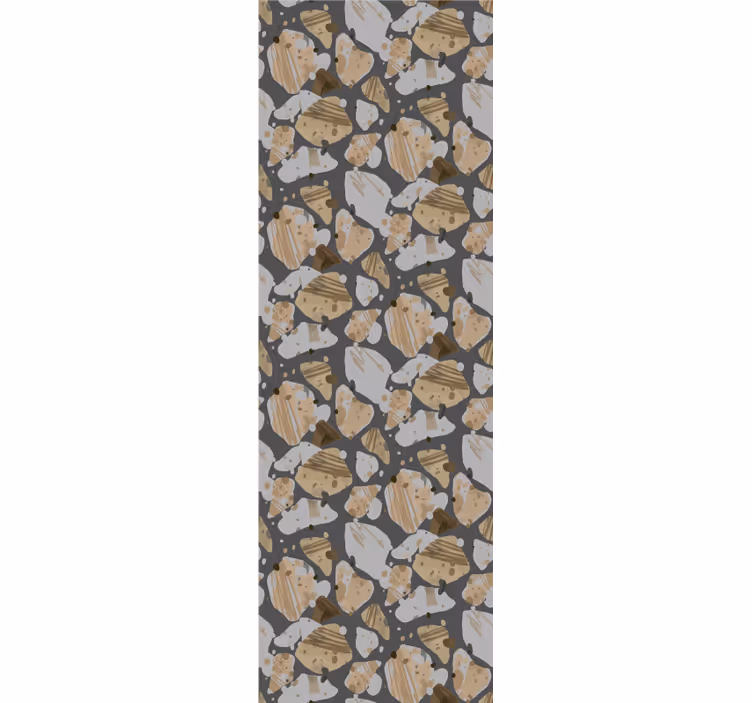 Papier peint chambre motif terrazzo en ciment - TenStickers