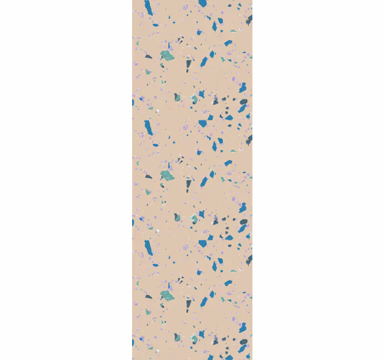 Papier peint chambre pierre terrazzo colorée - TenStickers