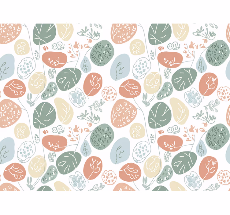 Papier peint chambre enfant motifs animaux doux - TenStickers