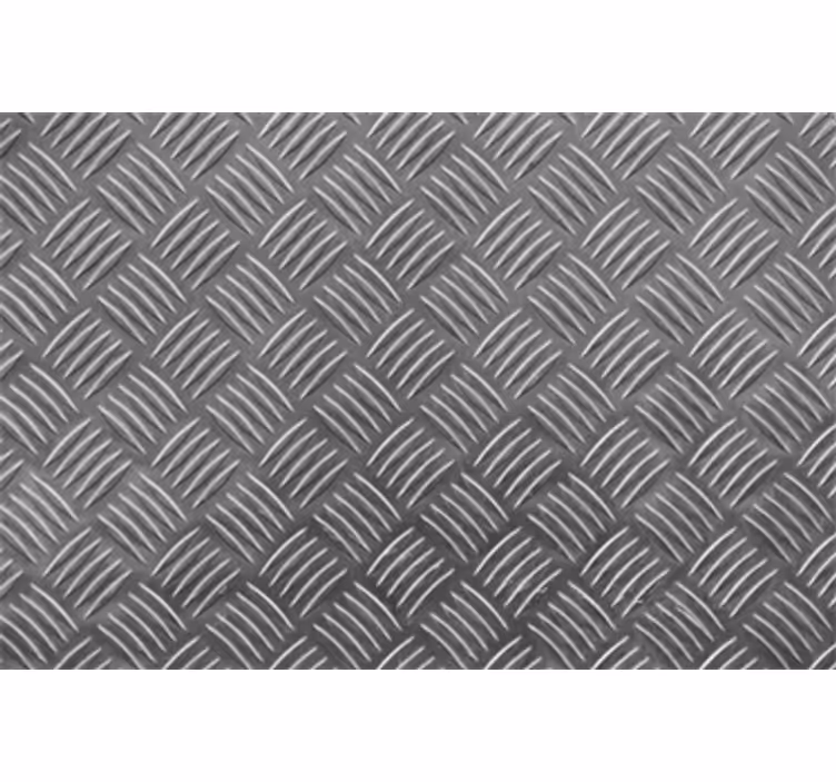 Papier peint métal texture panneau métallique - TenStickers