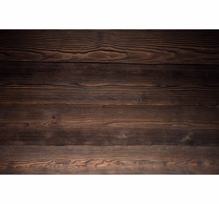 Papier peint rustique en vinyle bois foncé - TenStickers