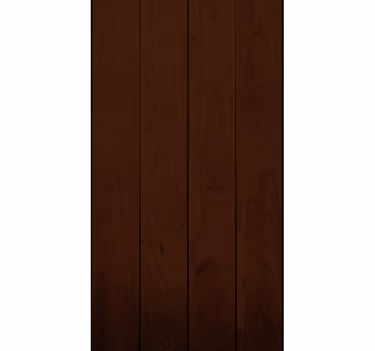 Papier peint rustique motif planches brunes naturelles - TenStickers
