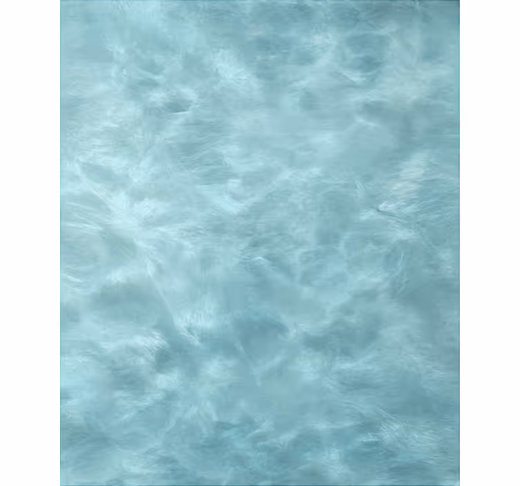 Papier peint bleu effet eau - TenStickers