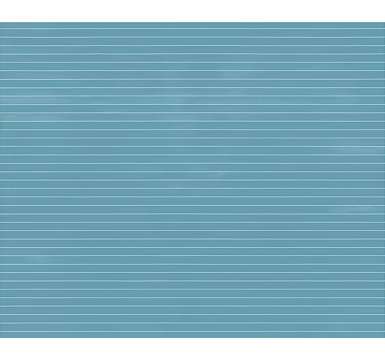 Papier peint bleu design à rayures horizontales - TenStickers