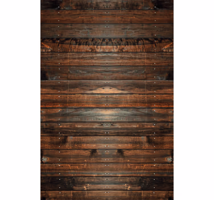 Papier peint marron bois foncé - TenStickers