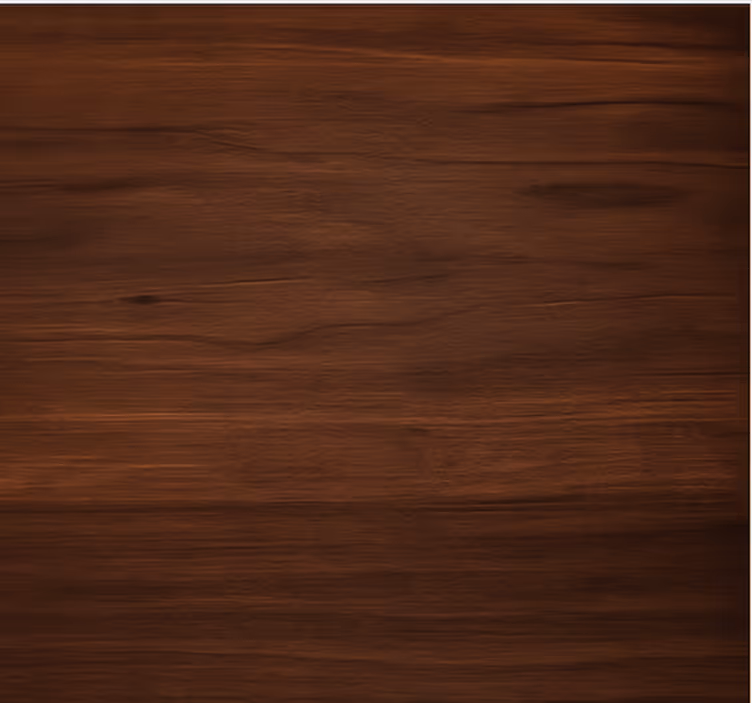 Papier peint marron effet noyer foncé poli - TenStickers