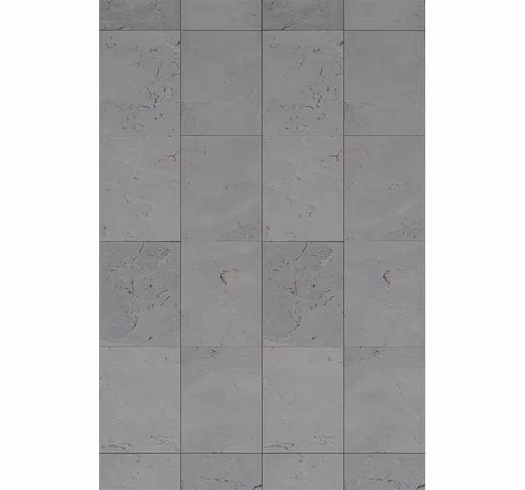 Papier peint gris collage béton - TenStickers