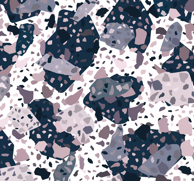 Papier peint abstrait camouflage stylisé - TenStickers