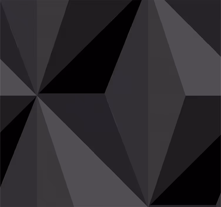 Papier peint 3d triangles géométriques - TenStickers