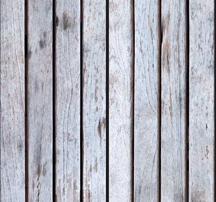 Papier peint bois planches rustiques - TenStickers