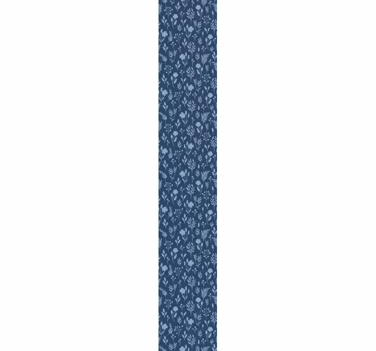 Papier peint floral composition de feuilles florales - TenStickers