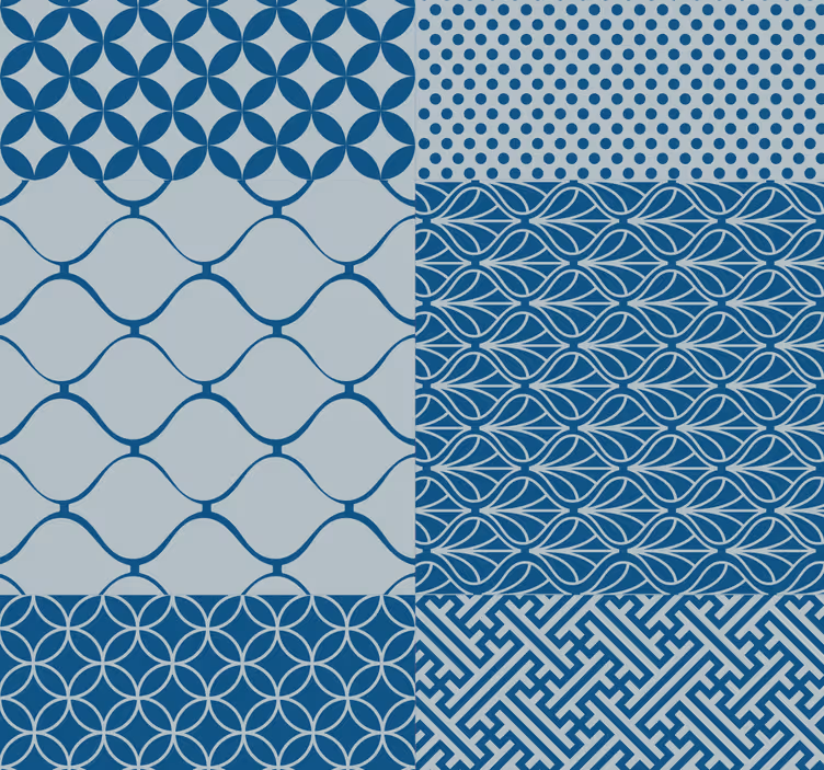 Papier peint ornemental Mosaïque orientale - TenStickers