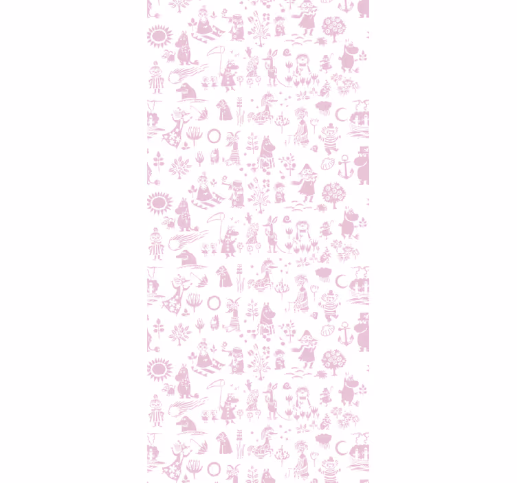 Papier peint chambre bébé imagerie fantaisiste de l'enfance - TenStickers
