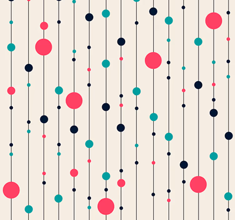 Fond d'écran amusant à pois pour vous! - TenStickers