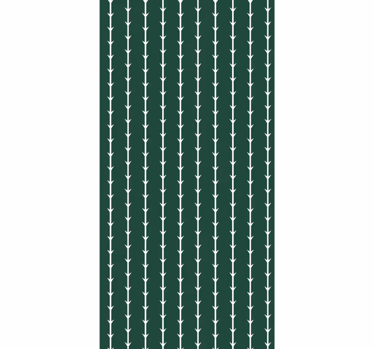 Papier peint formes géométriques design bambou - TenStickers