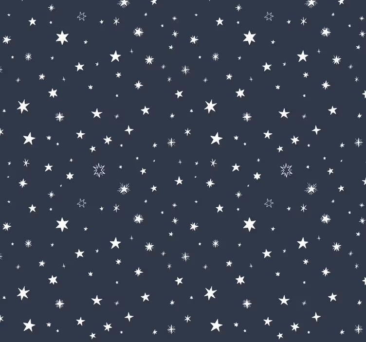 Papier peint étoiles ciel de nuit chambre ado - TenStickers