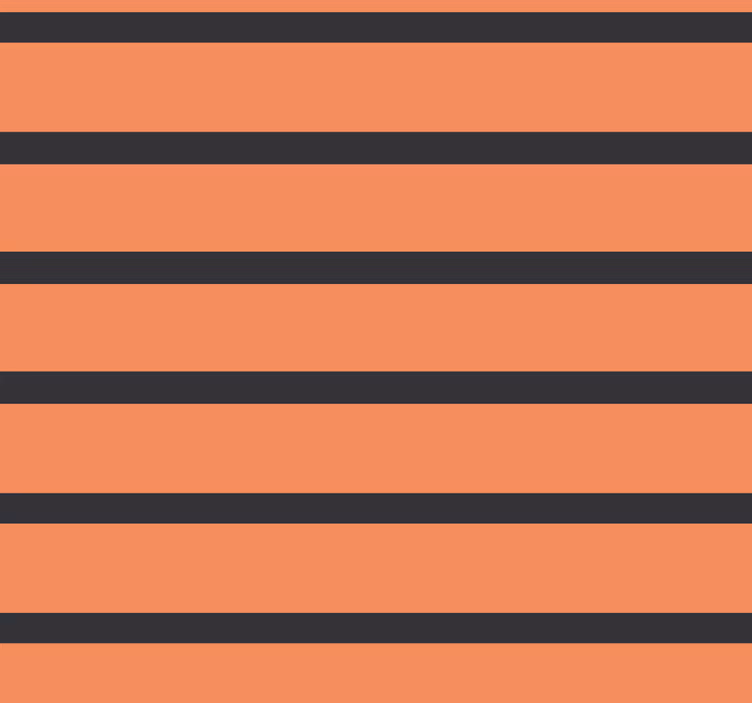 Papier peint rayures Couleurs halloween rayures horizontales - TenStickers