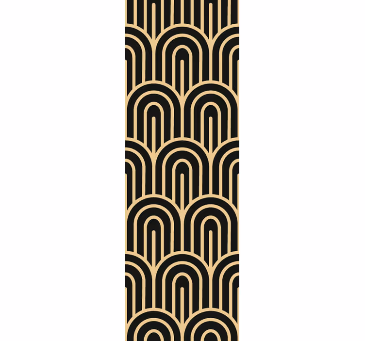 Papier peint formes géometriques arche géométrique - TenStickers