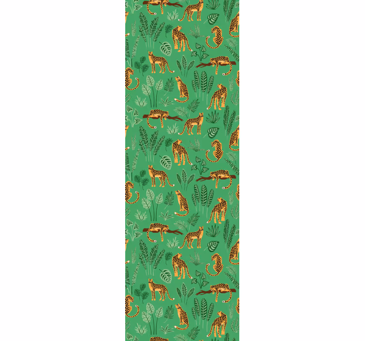 Papier peint animaux motif de faune de safari - TenStickers