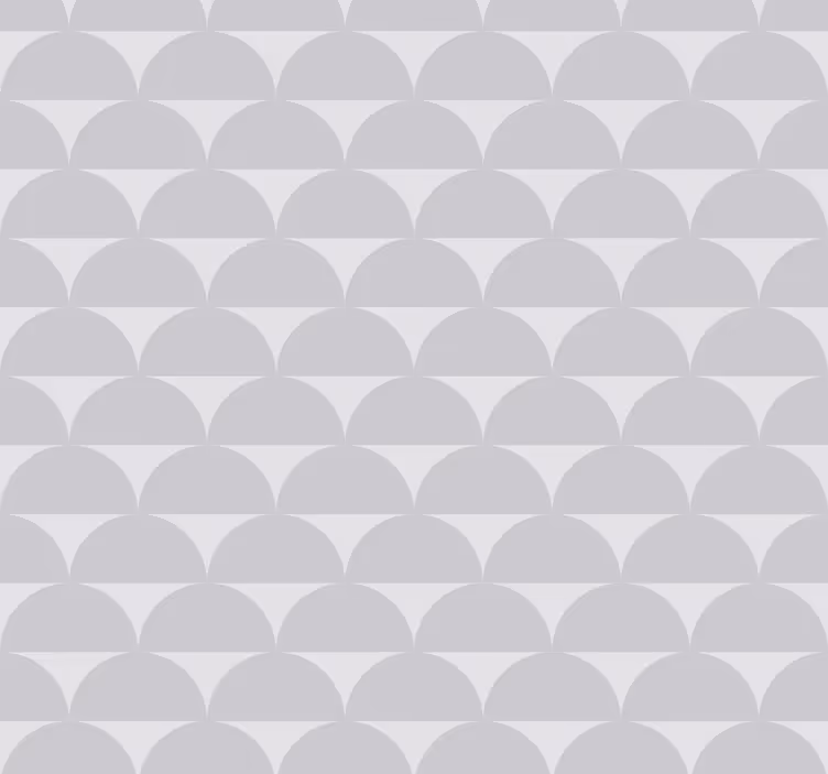 Papier peint formes géométriques motif festonné - TenStickers
