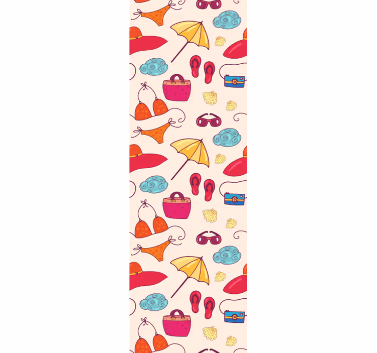 Papier peint chambre enfant accessoires ludiques - TenStickers