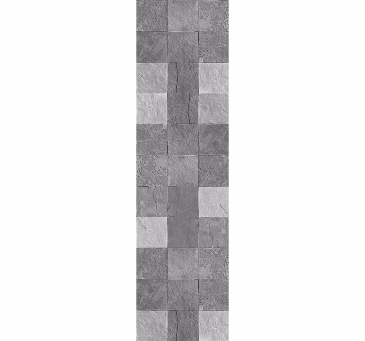 Papier peint pierre motif géométrique - TenStickers