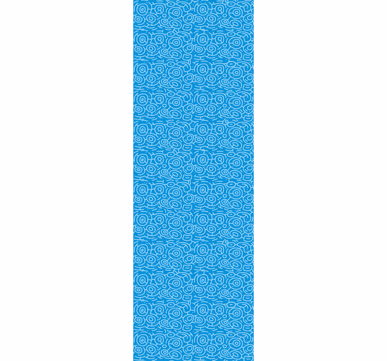 Papier peint formes géométriques motif effet spirales - TenStickers