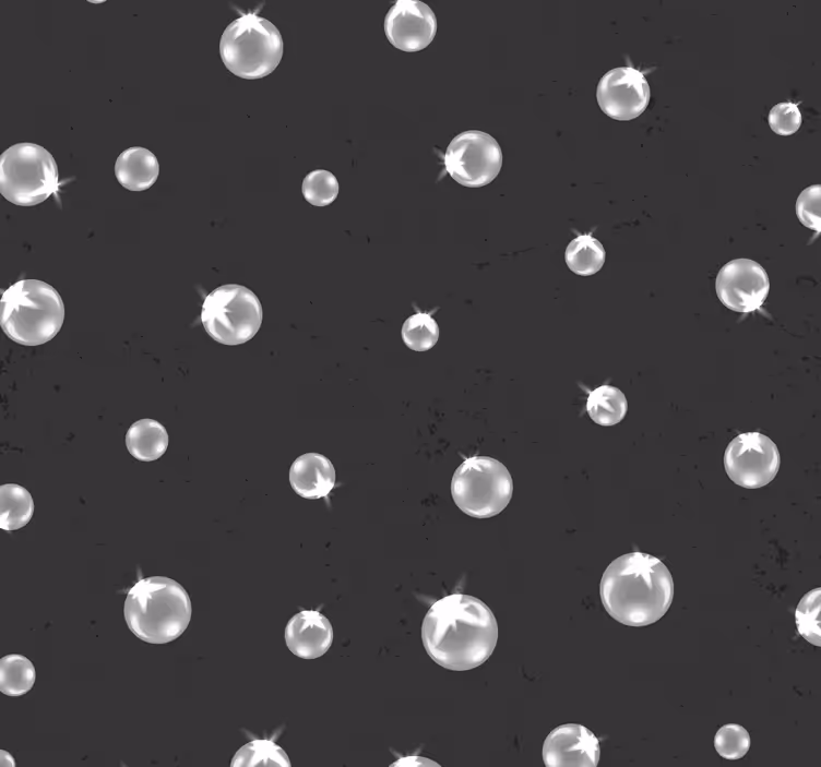 Papier peint cercles ambiance à pois - TenStickers