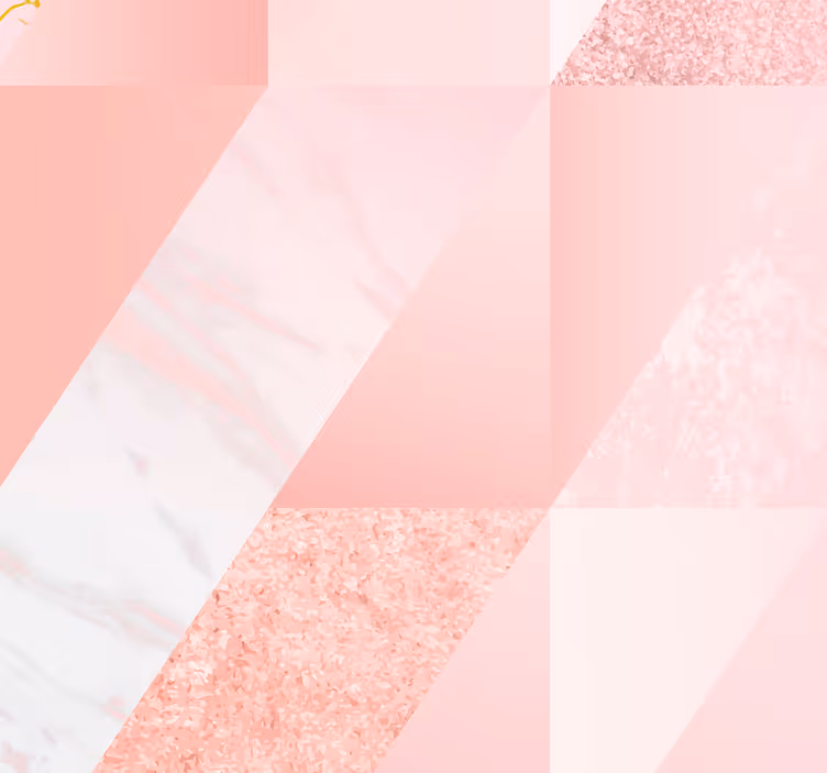 Beau papier peint en marbre rose - TenStickers