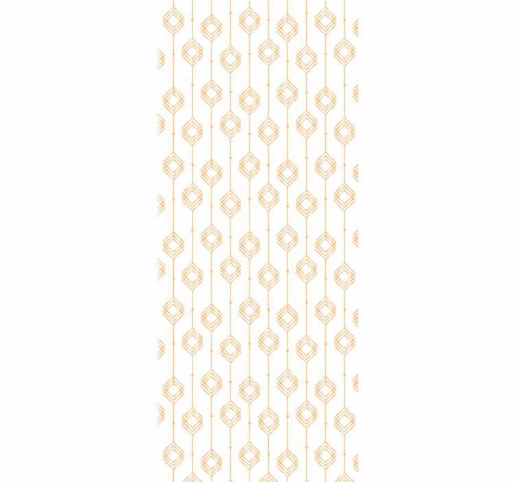 Papier peint formes géométriques lignes en chaîne - TenStickers