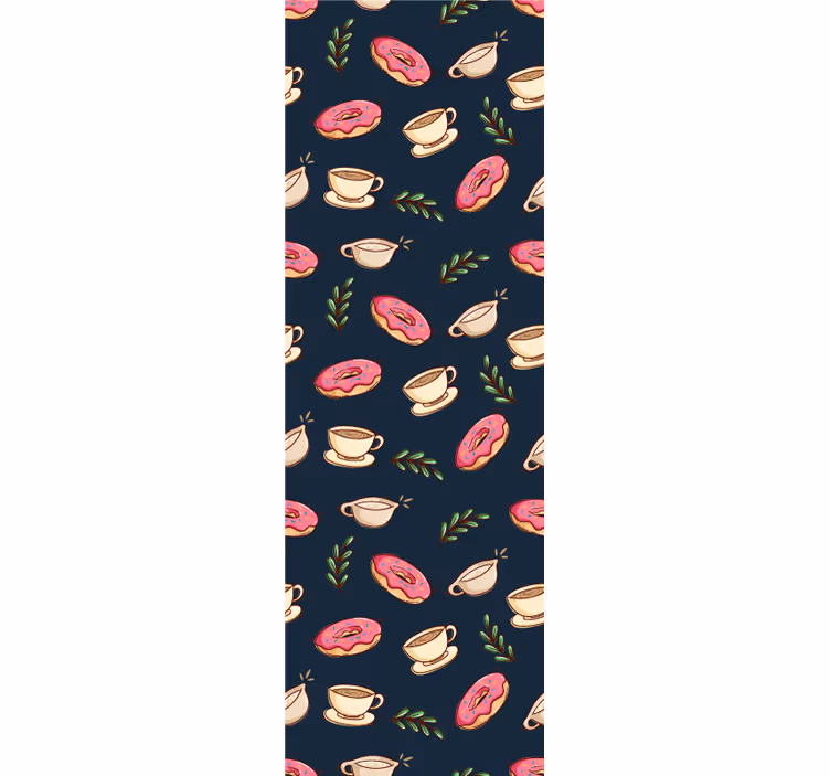 Papier peint cuisine motif de petit déjeuner - TenStickers