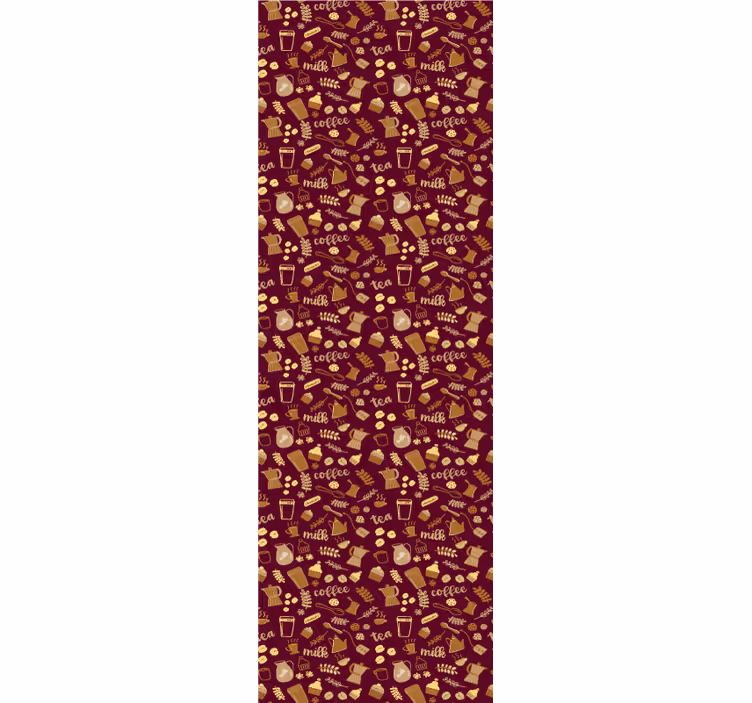 Papier peint cuisine motif de boisson - TenStickers