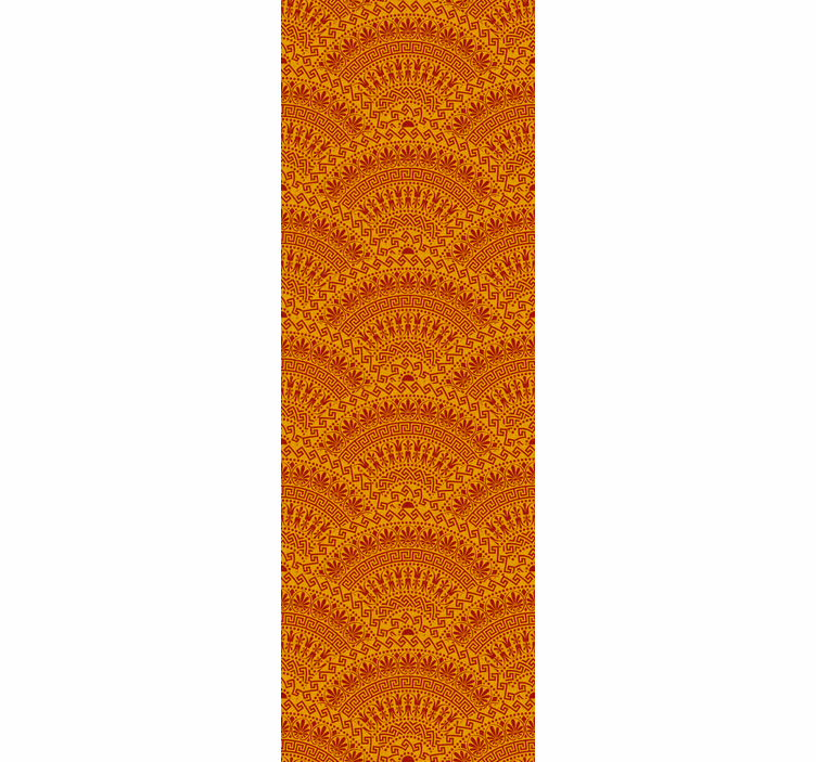Papier peint formes géometriques motifs d'arcs géométriques - TenStickers