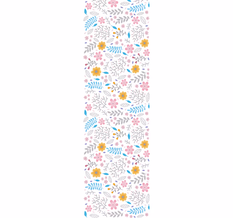 Papier peint floral explosion botanique florale - TenStickers