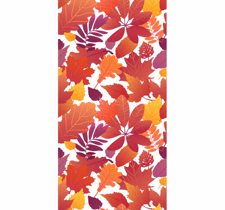Papier peint feuillage feuilles d'automne - TenStickers