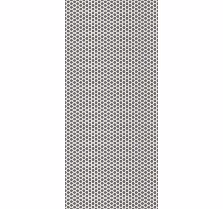 Papier peint formes géométriques design à pois - TenStickers
