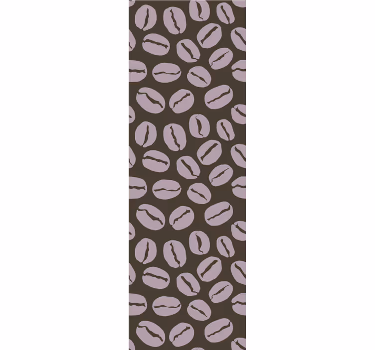 Papier peint cuisine modèle de grains de café - TenStickers