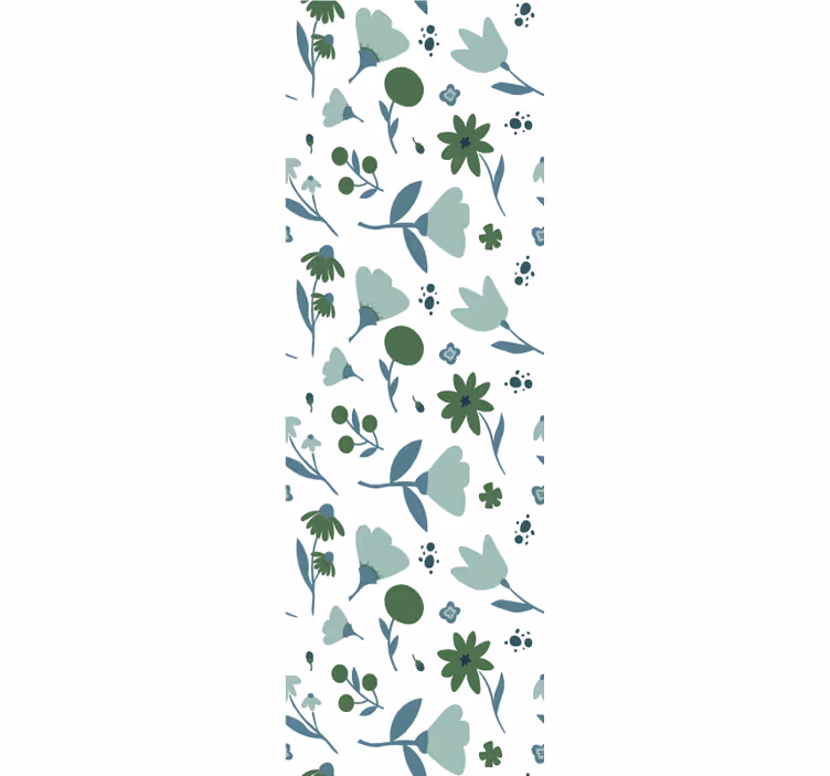 Papier peint floral floraison botanique - TenStickers