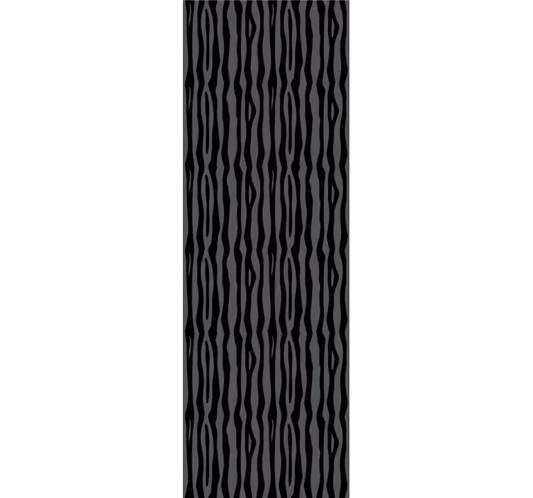 Papier peint rayures motif rayé ondulé - TenStickers